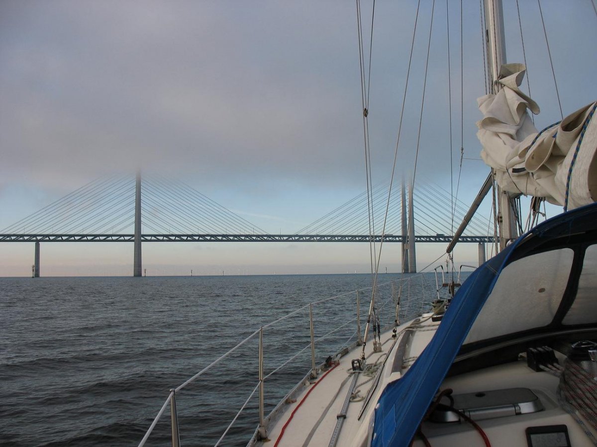 Viaggio in barca nel Mar Baltico