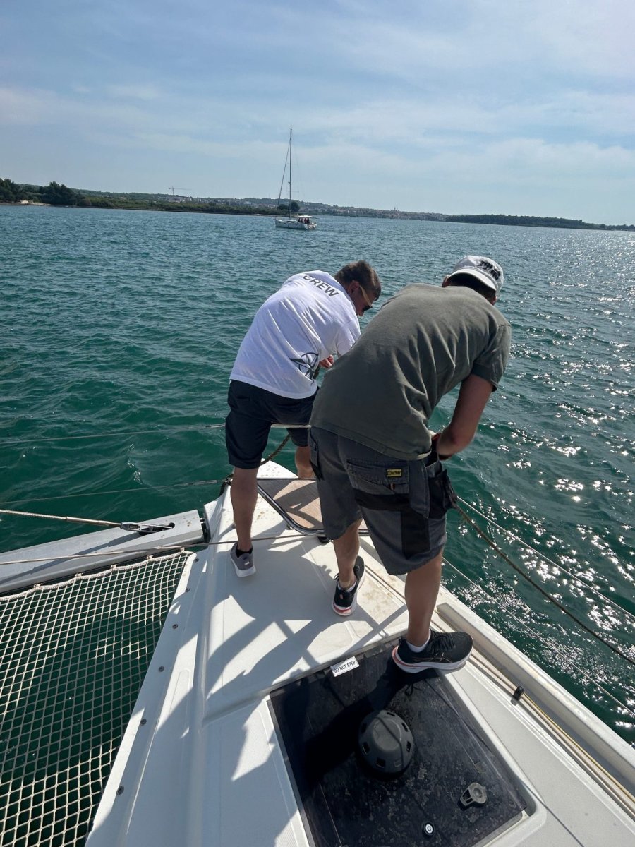 Bootsregattatraining mit fortgeschrittenen Techniken