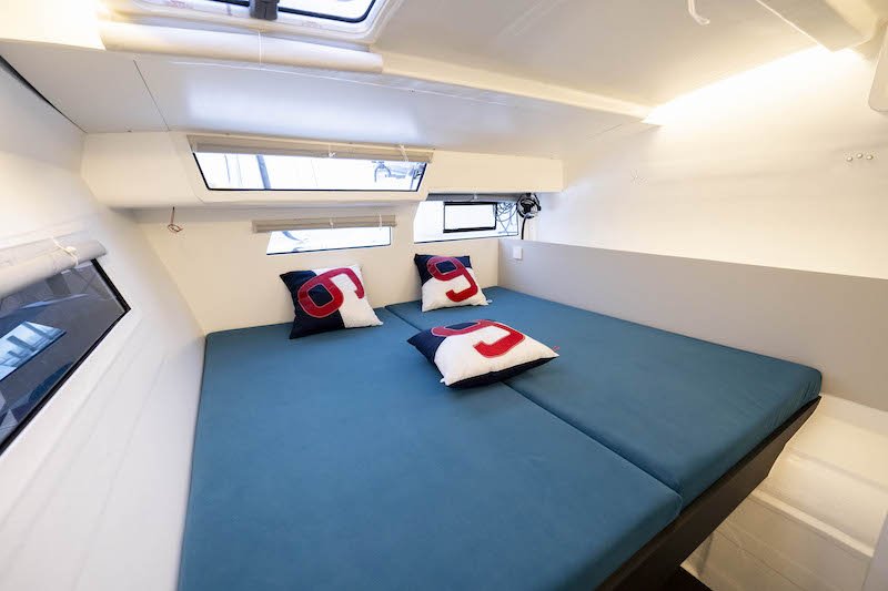 Catamaran - Marsaudon Composites - 4 cabins