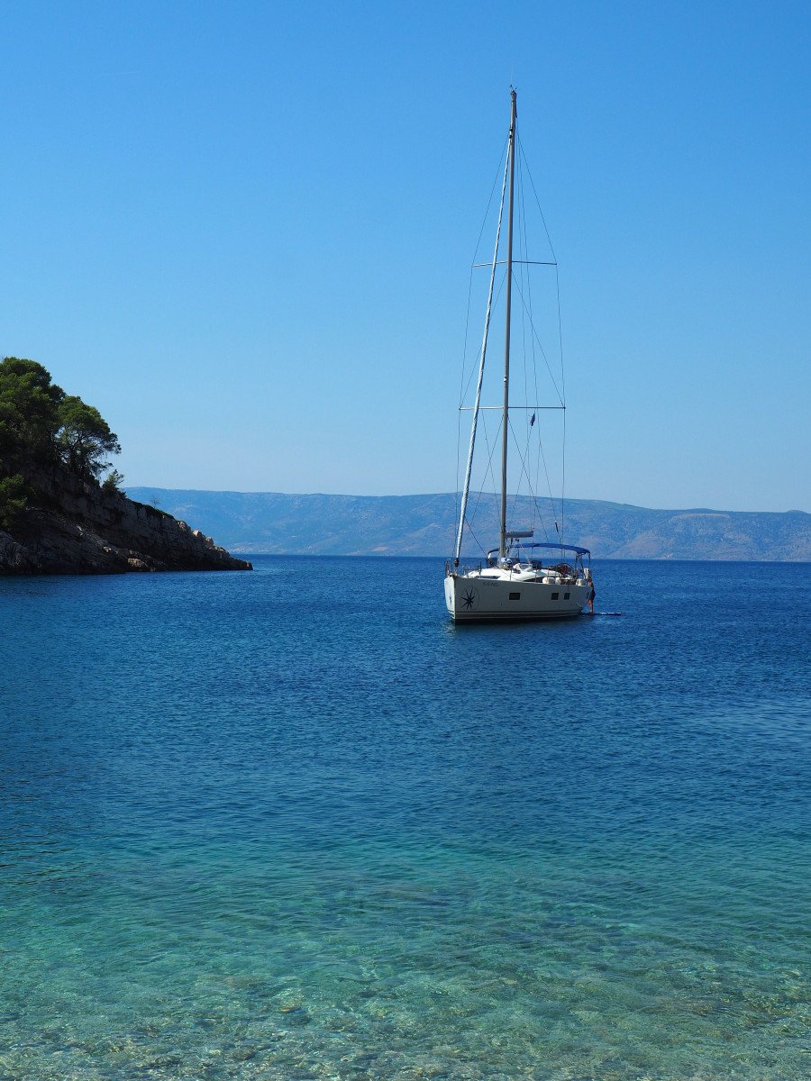 Enjoying the beaches and coves of the Dalmatian Islands