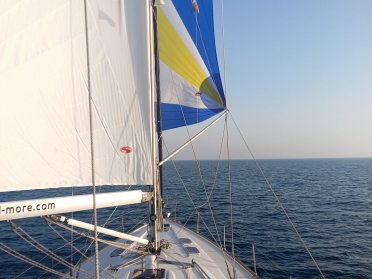 Viaje en velero de Vrsar (Croacia) a Bari (Italia)