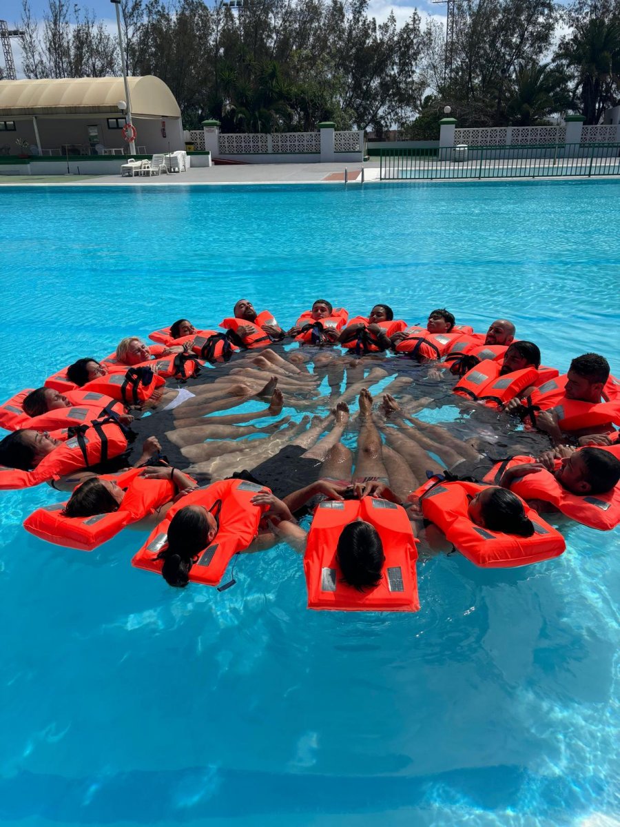 Survival and Safety at Sea Course in Motril - English