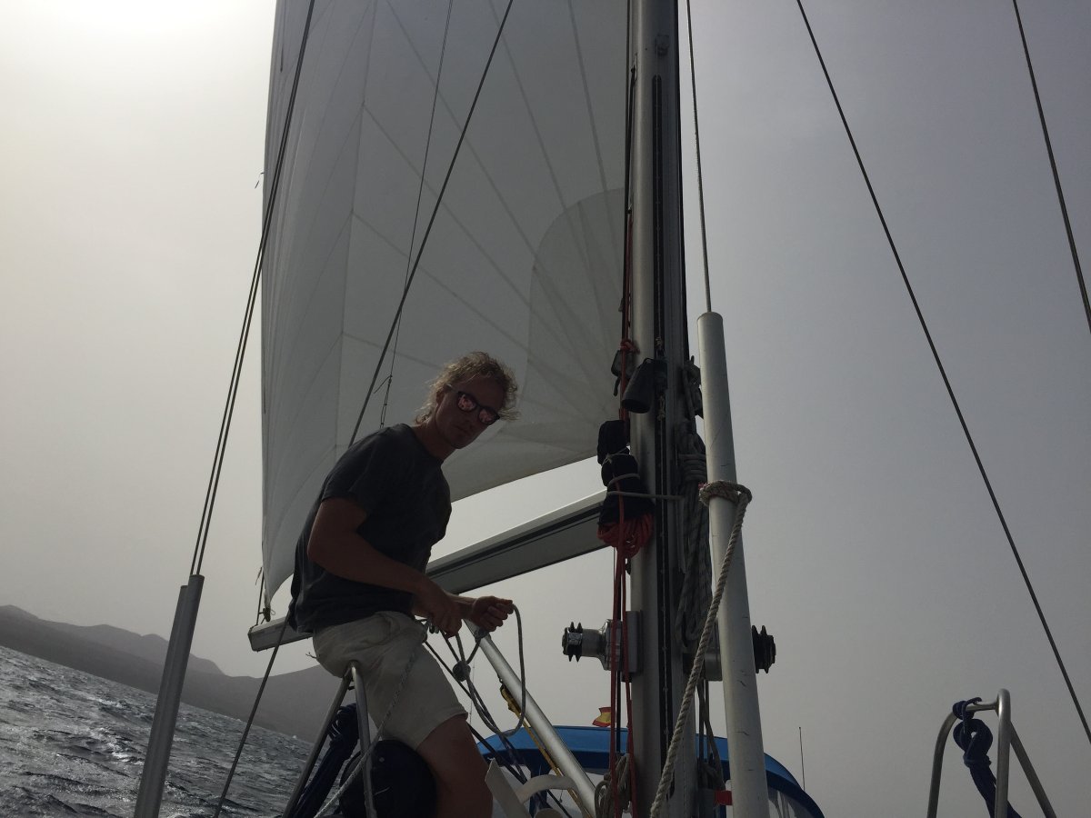 Sailing Practice in the Canary Sea