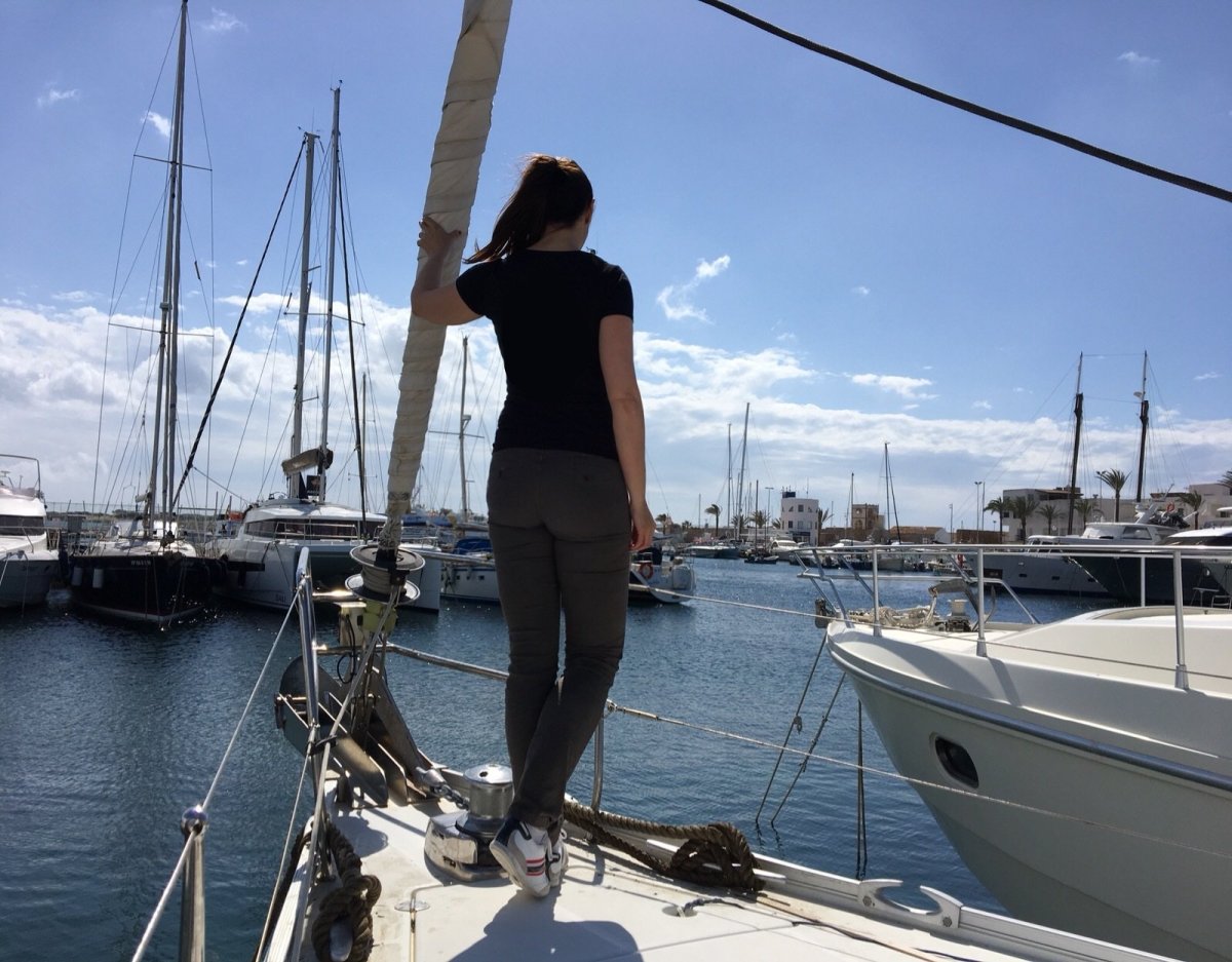 Curso de navegación cerca de Denia