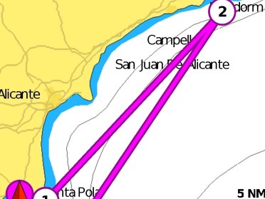Two Island Sailing Trip (60 miles) from Santa Pola
