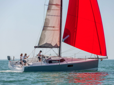 Officina ad alta velocità a Pogo 36 sulla costa basca