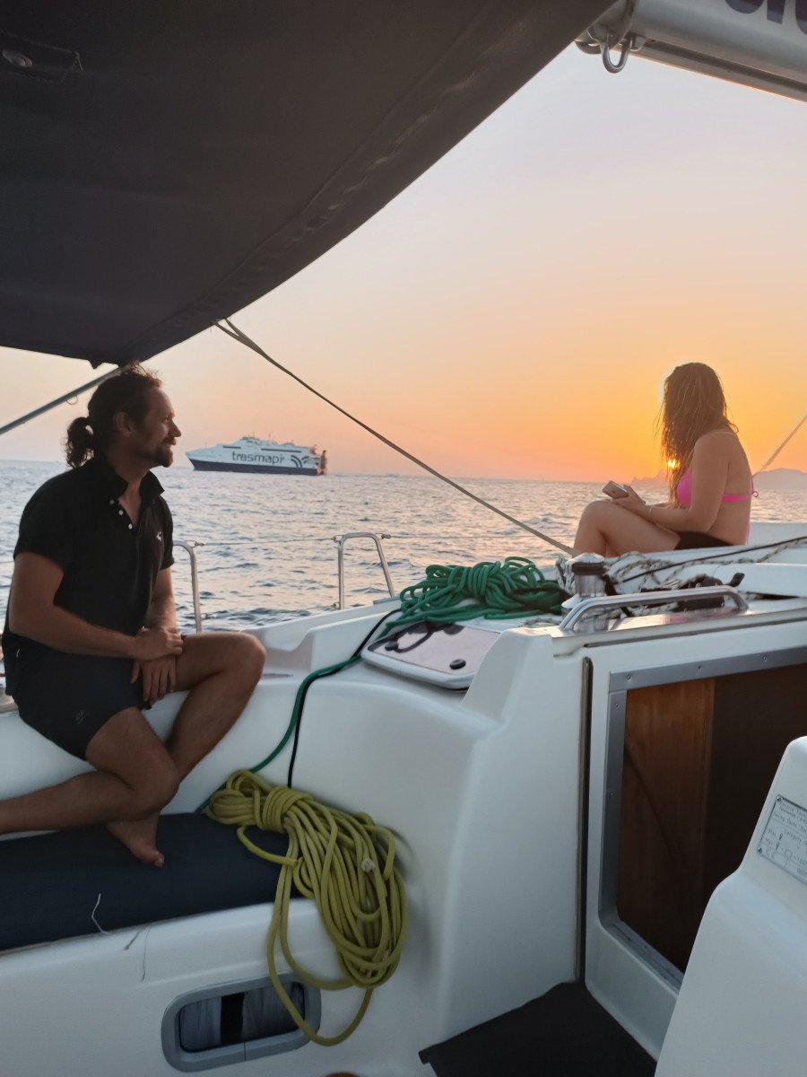 Segeltörn zwischen Ibiza und Formentera