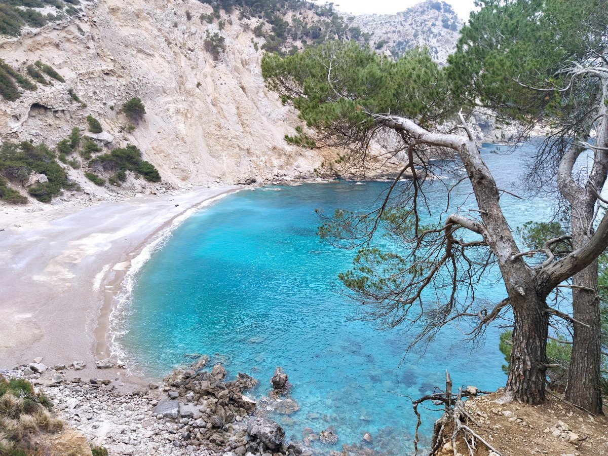 Tramonto nel Mar Mediterraneo