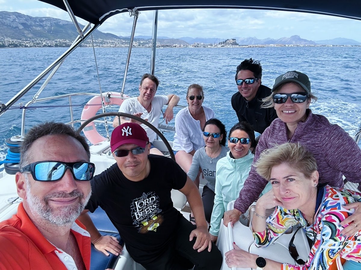 Relaxation and activities at sea