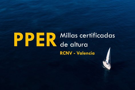 Travesía de certificación de millas PPER desde Valencia