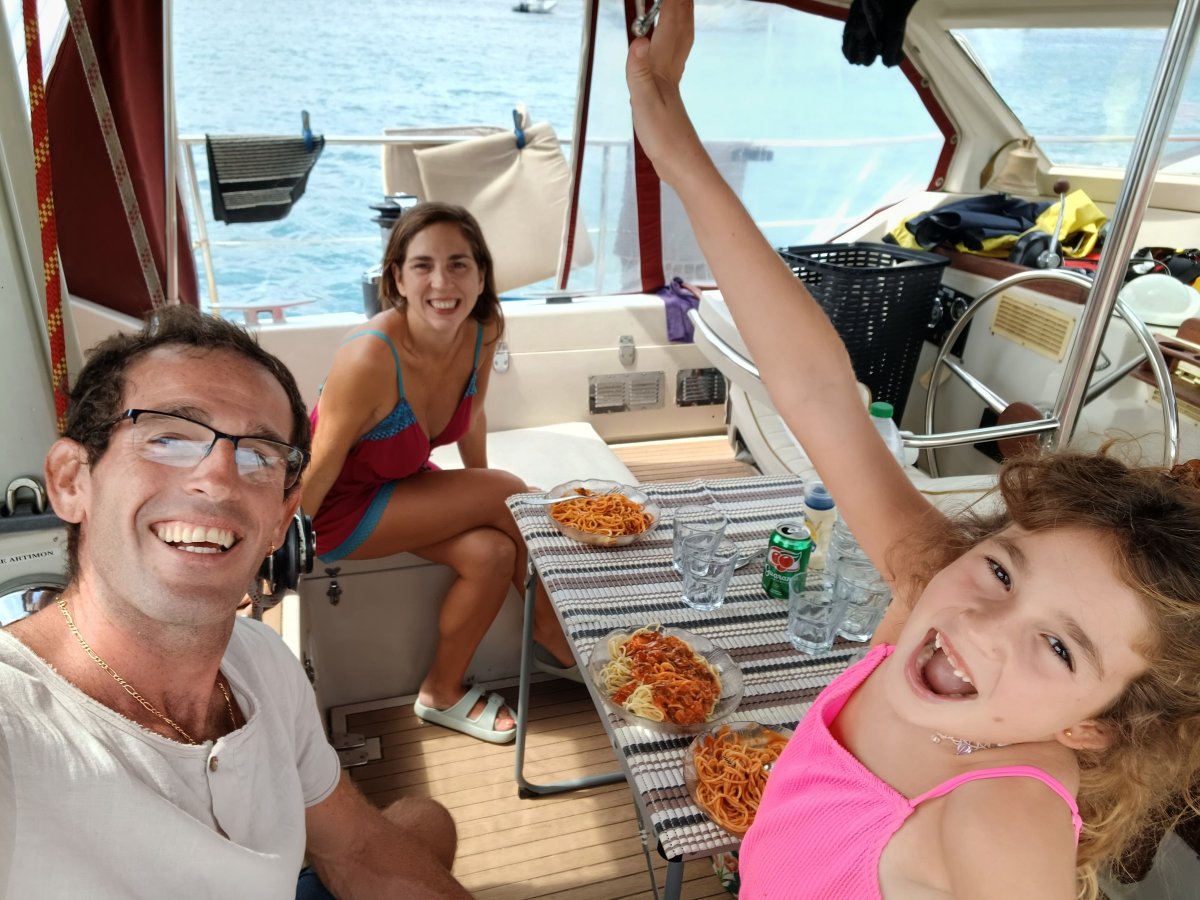 Boat trip from Menorca