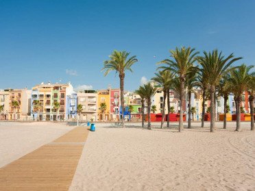 The chocolate route by sailboat. Crossing Alicante - Villajoyosa