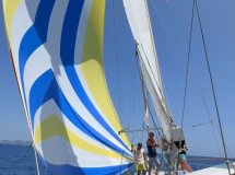 Travesía en barco de Menorca a Cerdeña