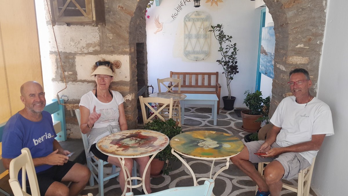 Esplorare le Cicladi in viaggio in barca con sosta al tempio di Poseidone