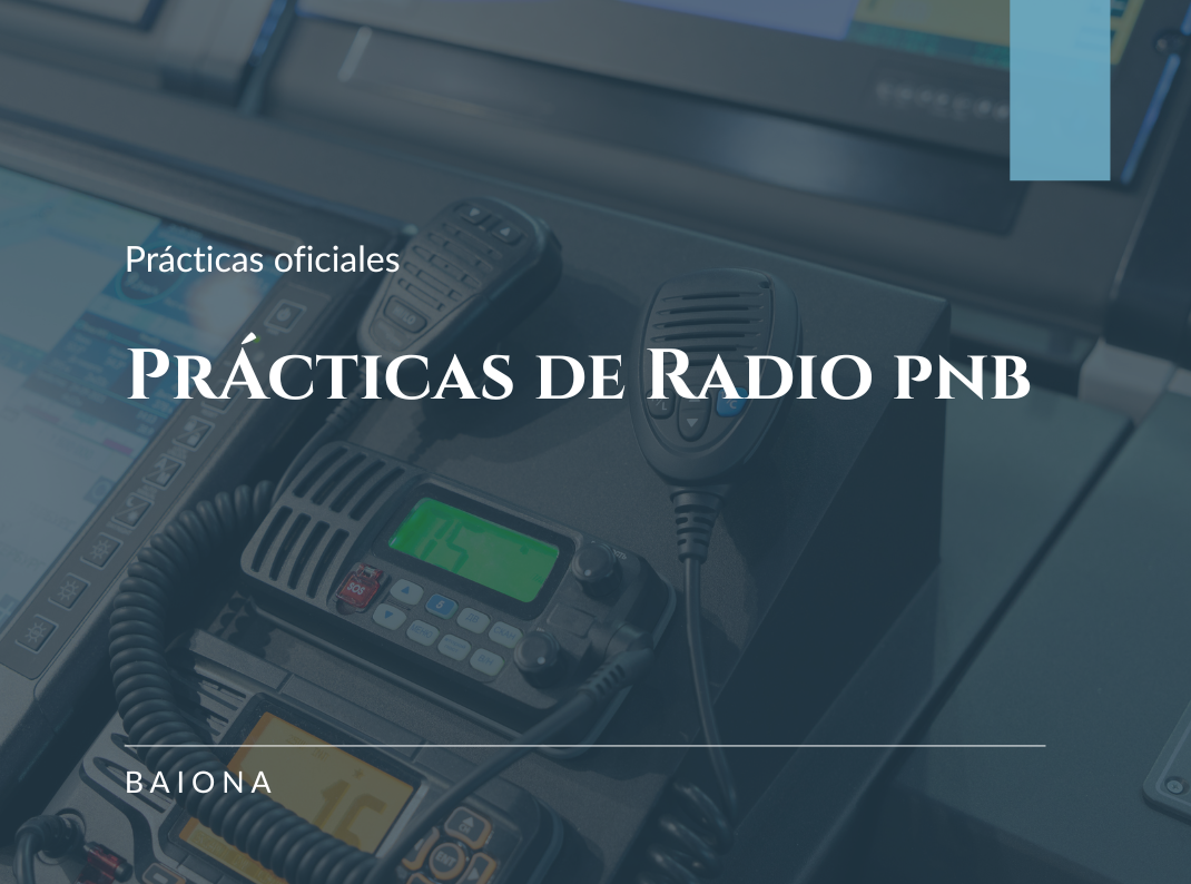 Prácticas de Radio PNB en Baiona