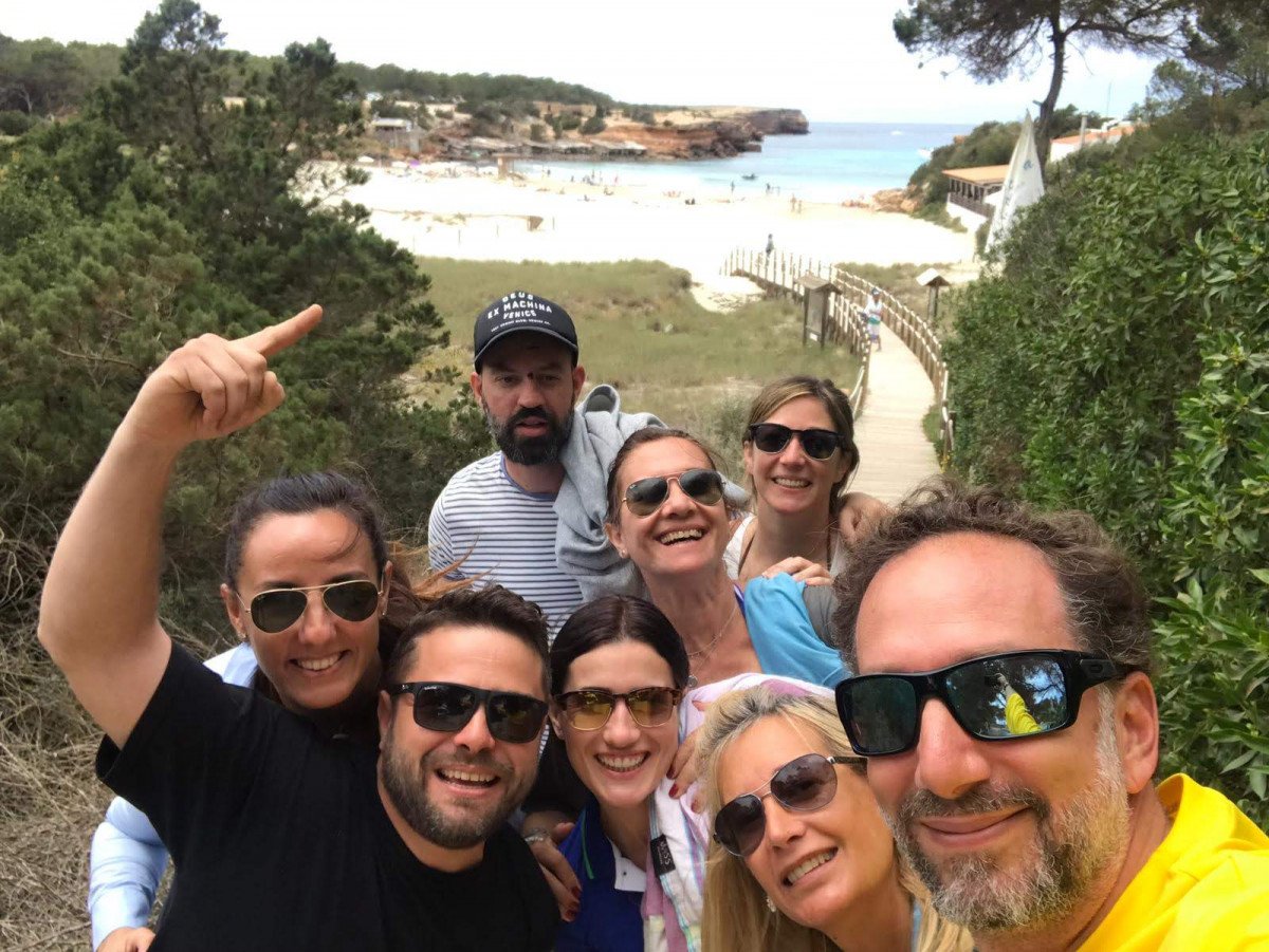 All Saints Bridge by sailboat through Ibiza and Formentera