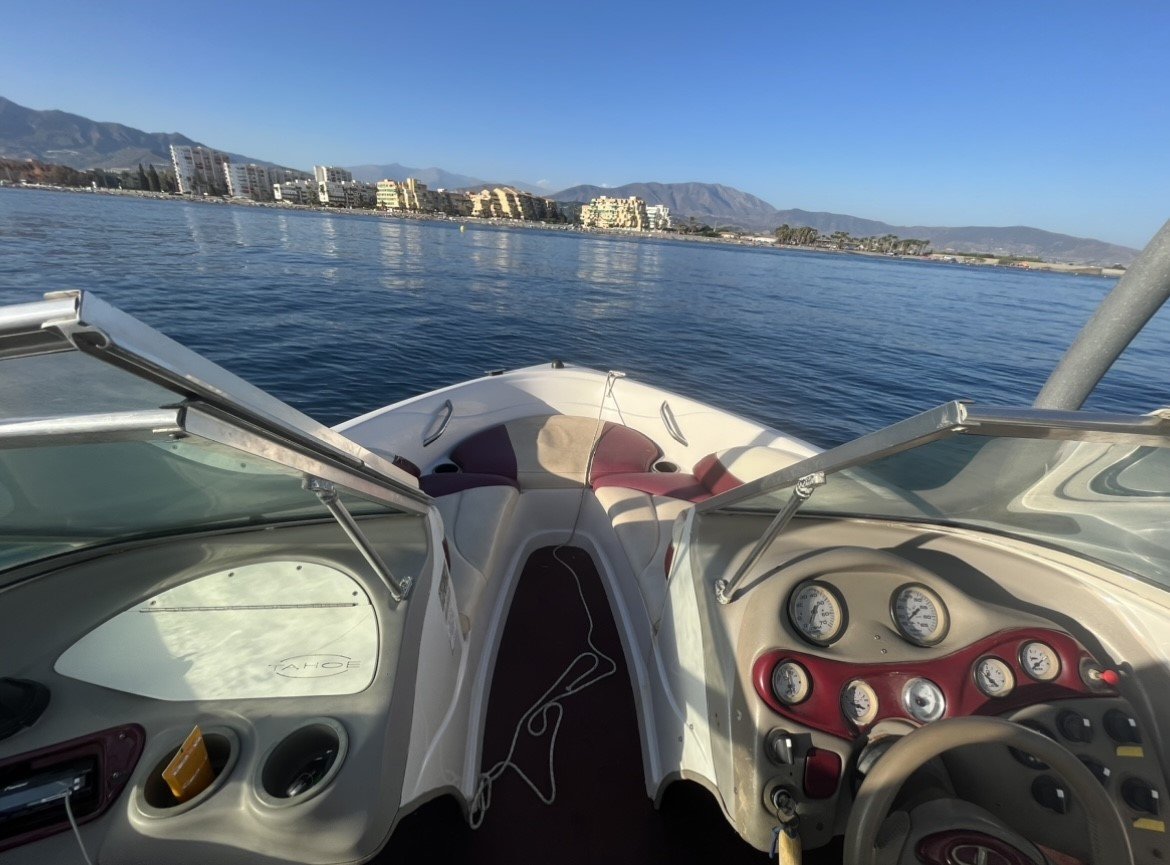Fishing in tropical waters in Salobreña