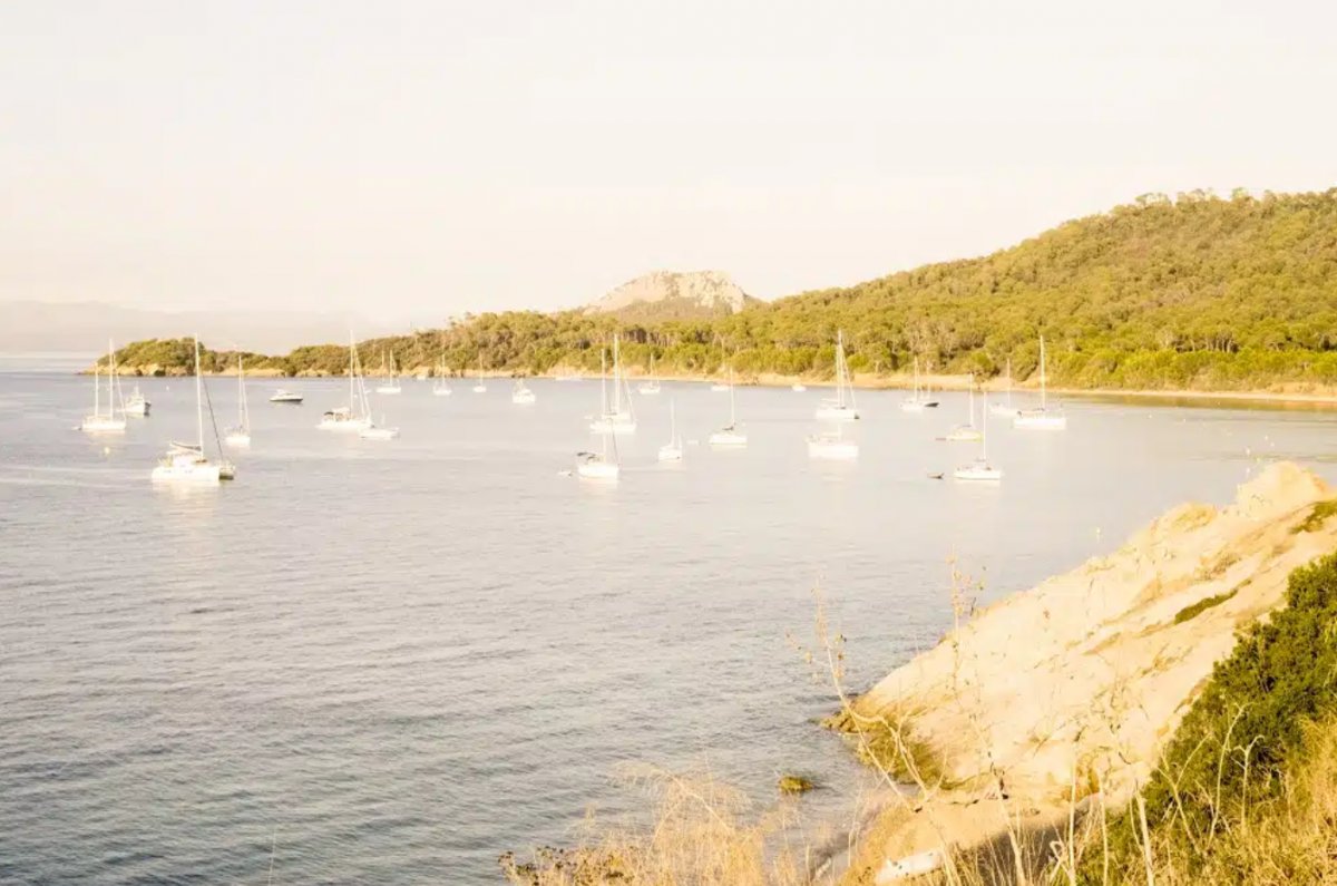 Sonnenschein und Meer an der Côte d'Azur