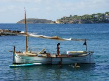 Electric boat trip from Puerto Portals
