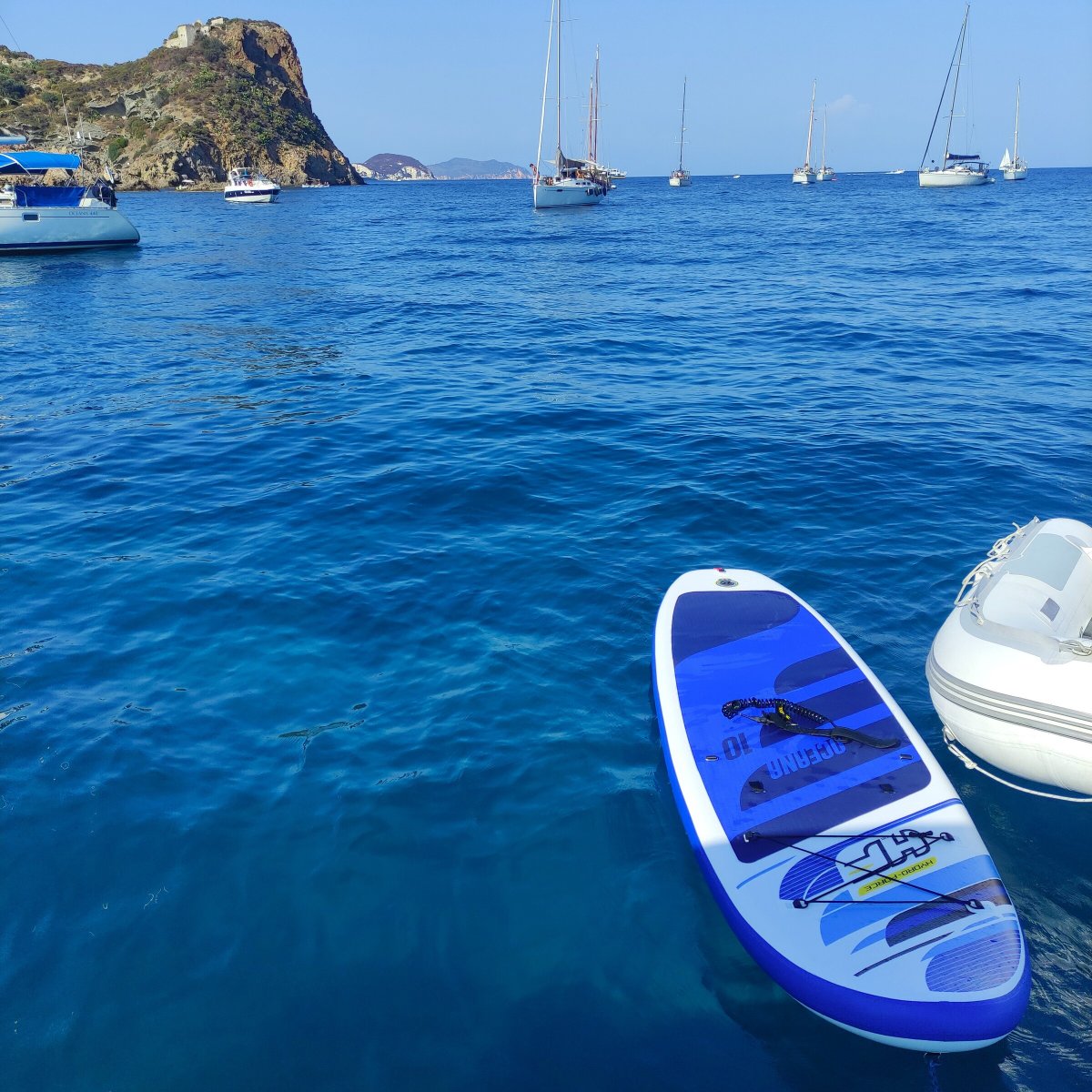 Enjoy the scenery of the Aeolian Islands from the sea