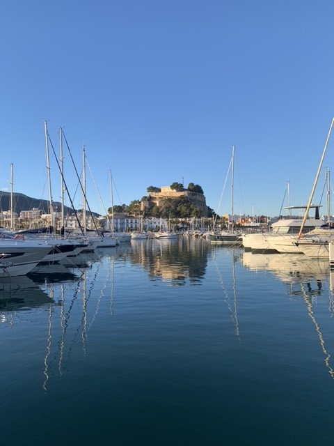 Prácticas de navegación en Denia