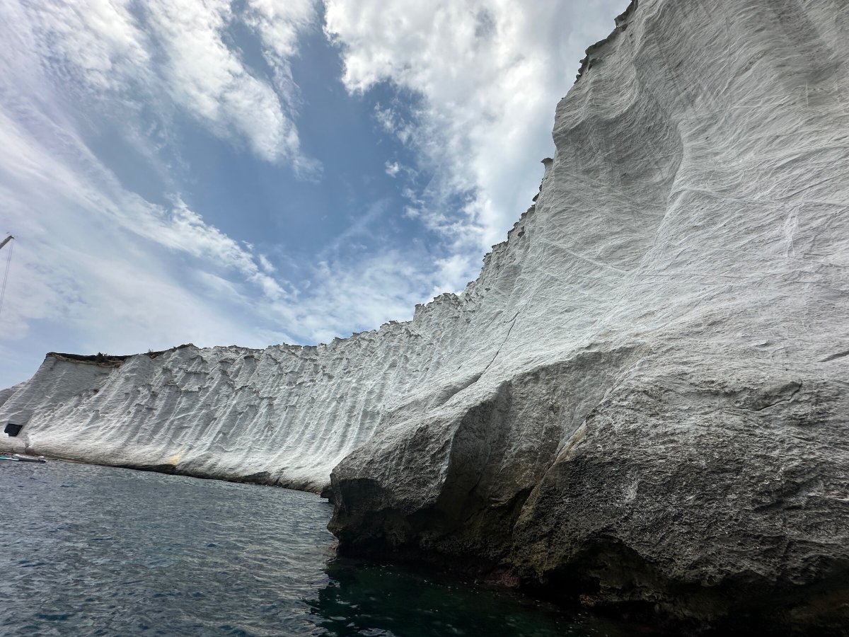 A day of sailing in the Tyrrhenian Sea