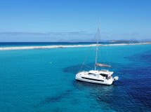 Sailing on a luxury boat through the islands