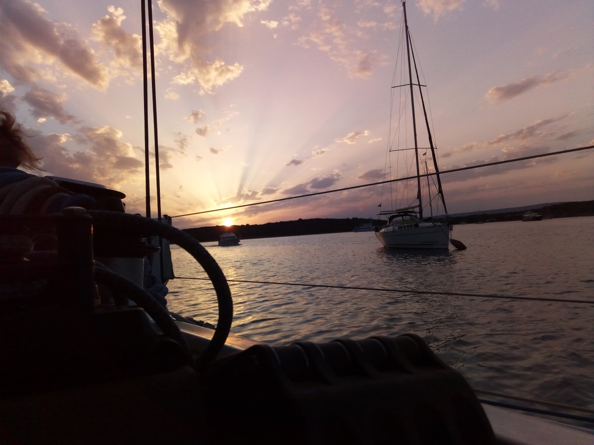 Segelbootreise in der Adria