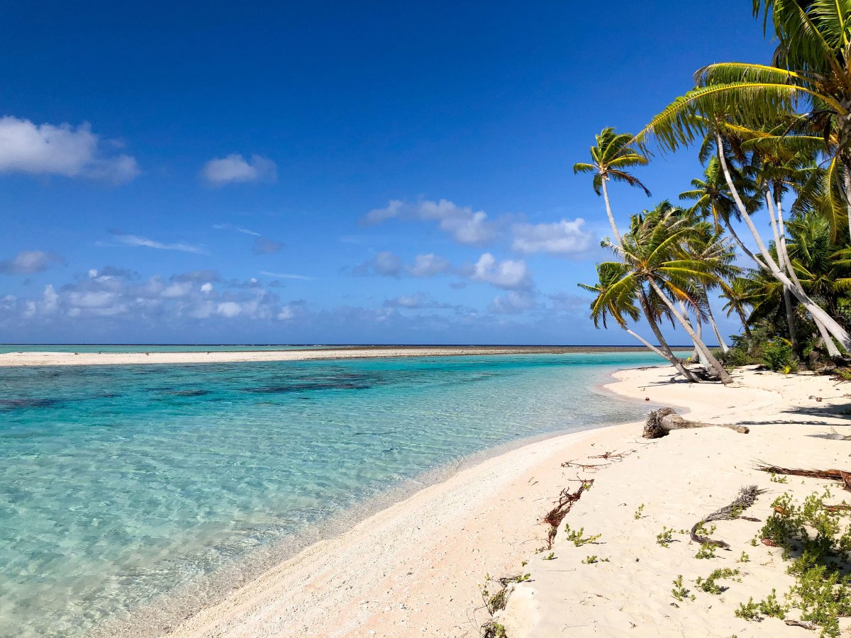 Una vista increíble de la Polinesia Francesa, Bora Bora, Islas Cook y Samoa