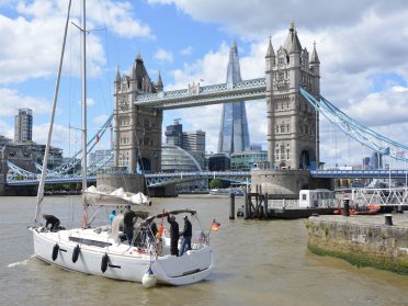 Crucero de ida por millas desde el corazón de Londres hasta Brest