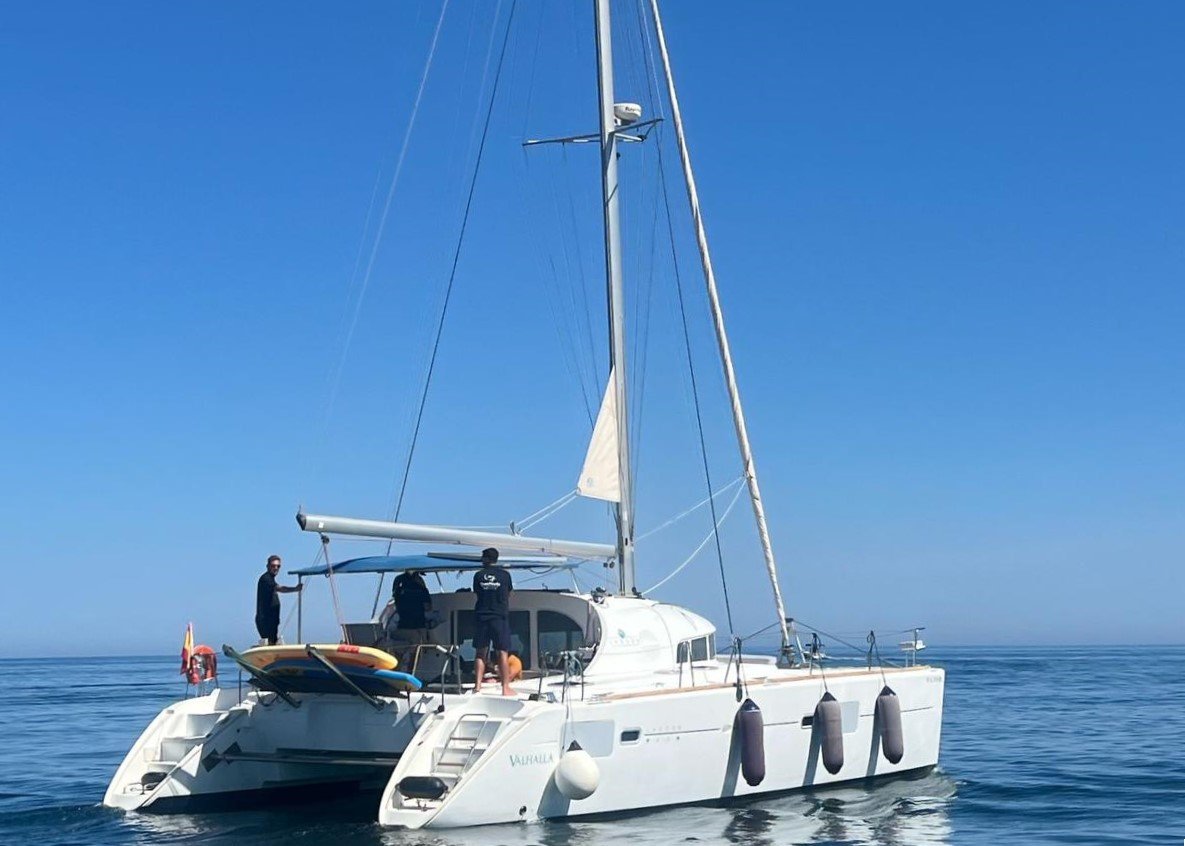 24-meter sailing experience in Malaga/Marbella