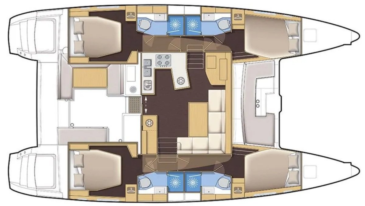 Catamaran - Lagoon - 14 meters
