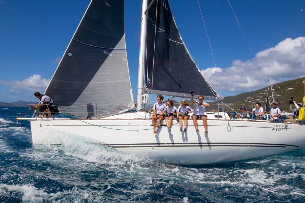 Regata de primavera en las Islas Vírgenes Británicas