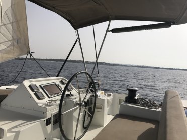 Lagoon 450F wöchentliche Vermietung für 8 Personen auf Ibiza und Formentera