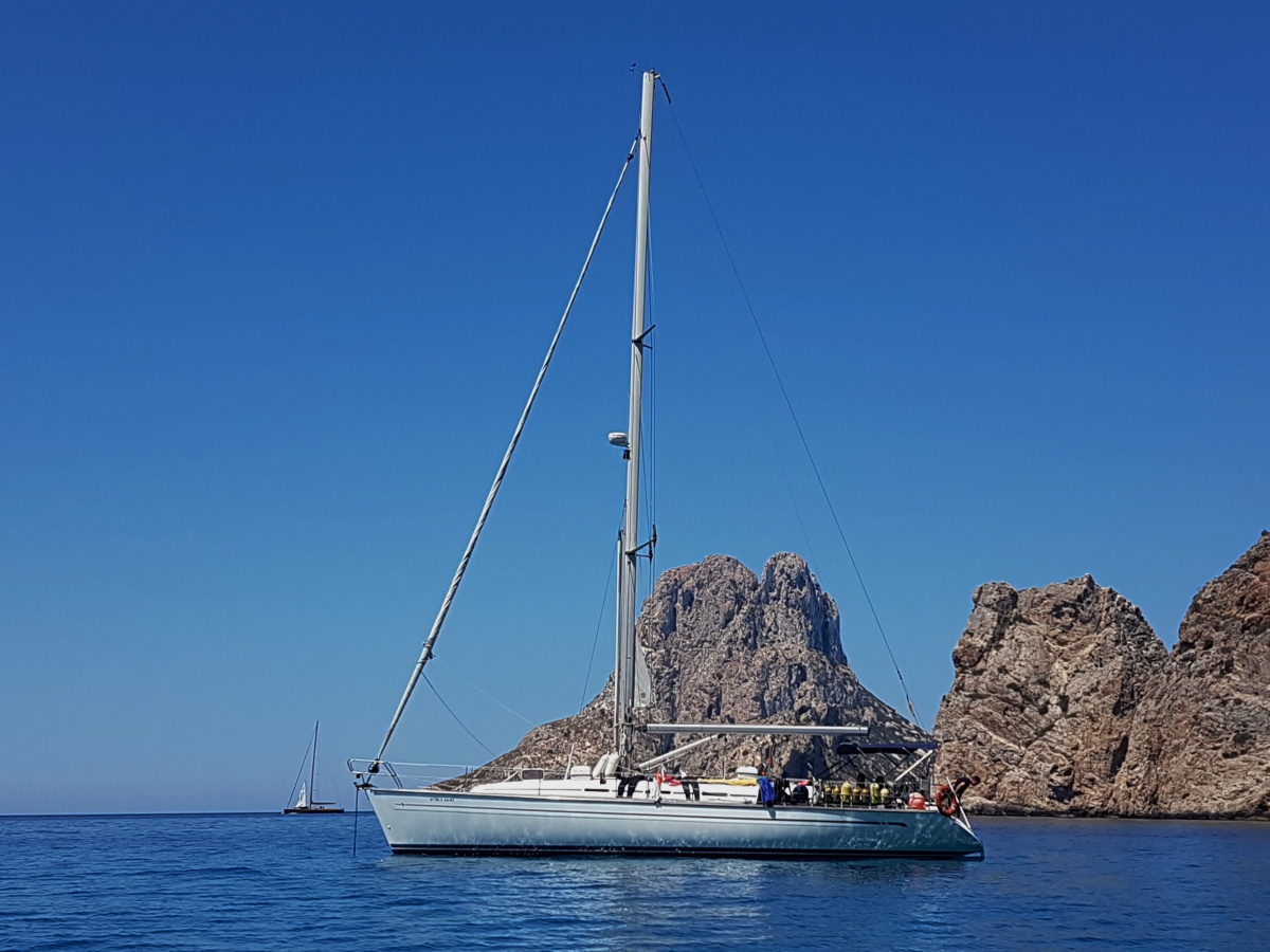 Segel- und Tauchkreuzfahrt in Ibiza und Formentera 4 Nächte