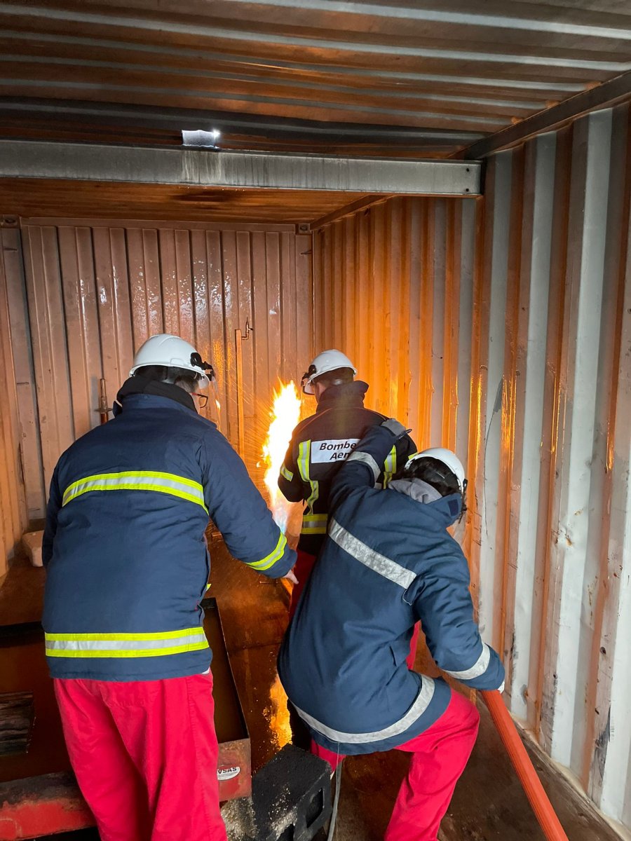 Maritime safety training course in the Spanish capital