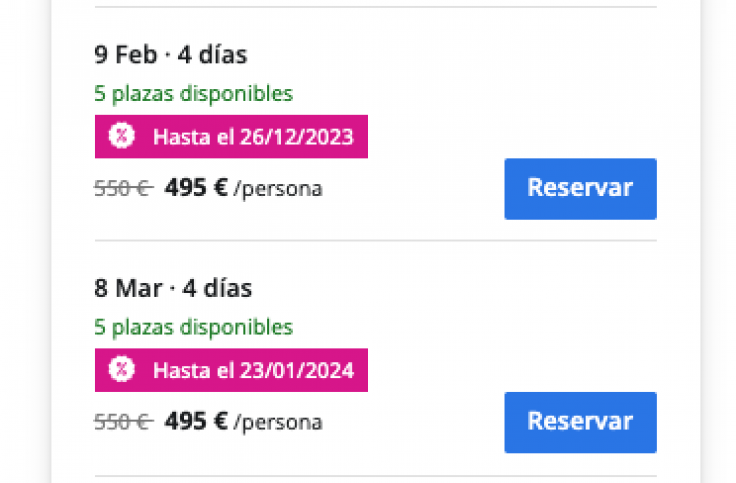 Promociones en Sailwiz