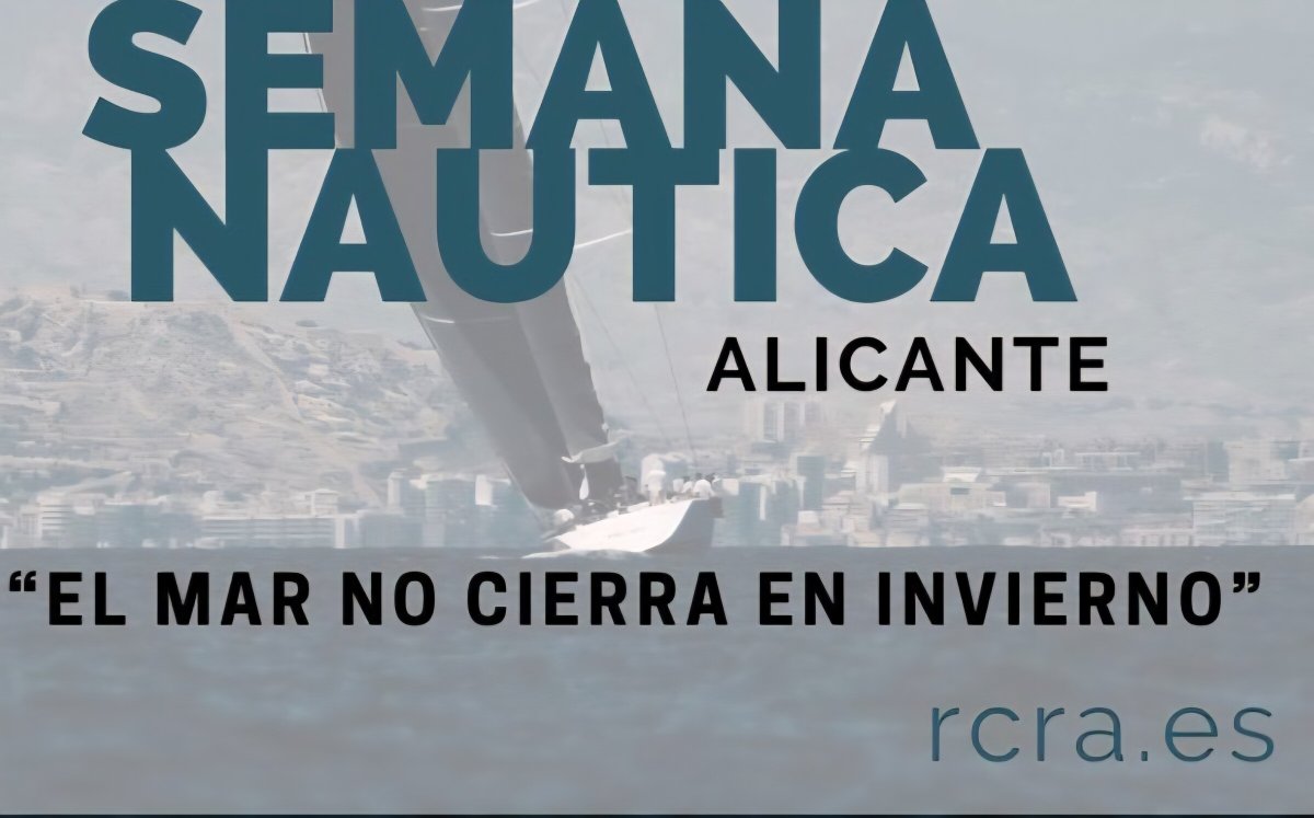 Equipo de regata en la Semana Náutica