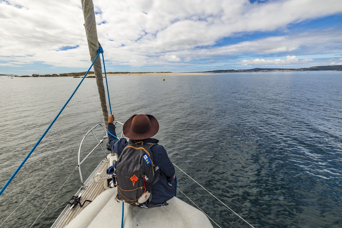 A sea voyage along the Camino de Santiago from Vigo
