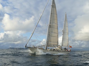 Ozeanschule/Überquerung/Meilenaufbau: Baiona nach Brest über die 4 großen Kaps