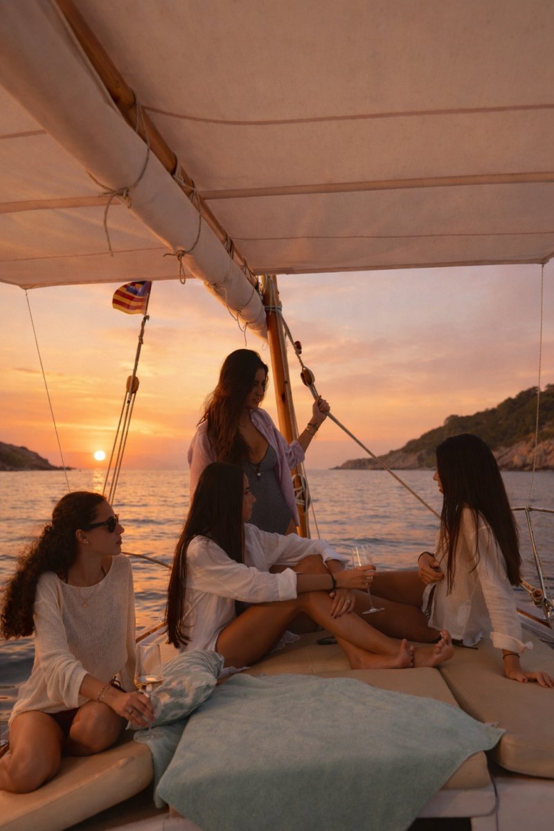 Electric llaüt sunset excursion from Puerto Portals