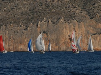 Regata divertida del Banco de España desde Denia