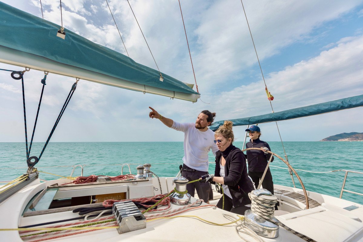 Improve your sailing skills with our intensive private one-to-one sailing practice in Barcelona