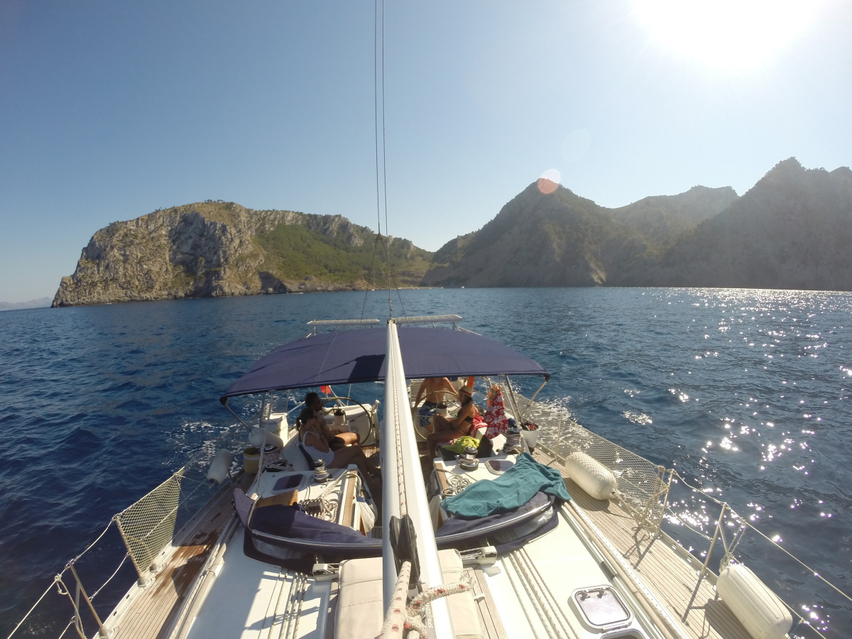 sailboat in mallorca