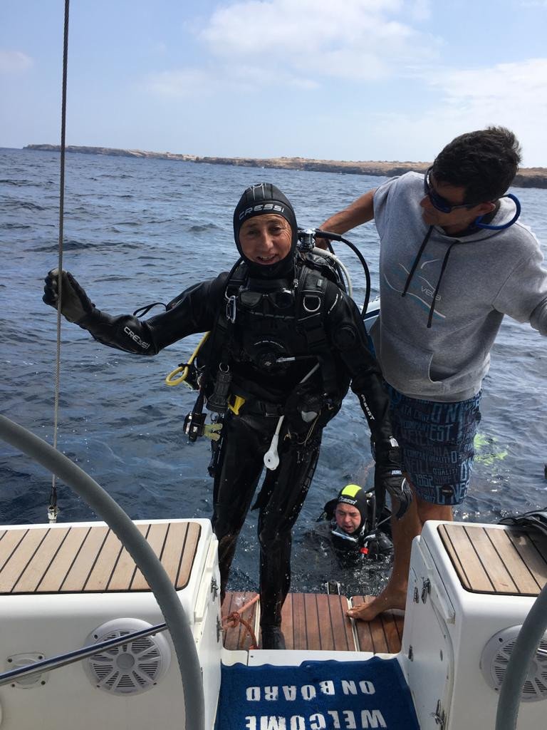 Boat trip for diving in Ibiza and Formentera