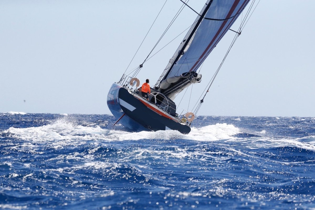 IMOCA sailing course on the Salt Route from Barcelona