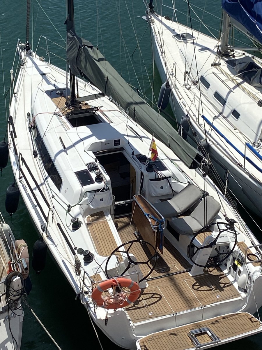 Vista aérea de la Regata Sant Feliu de Guixols - Islas Medas