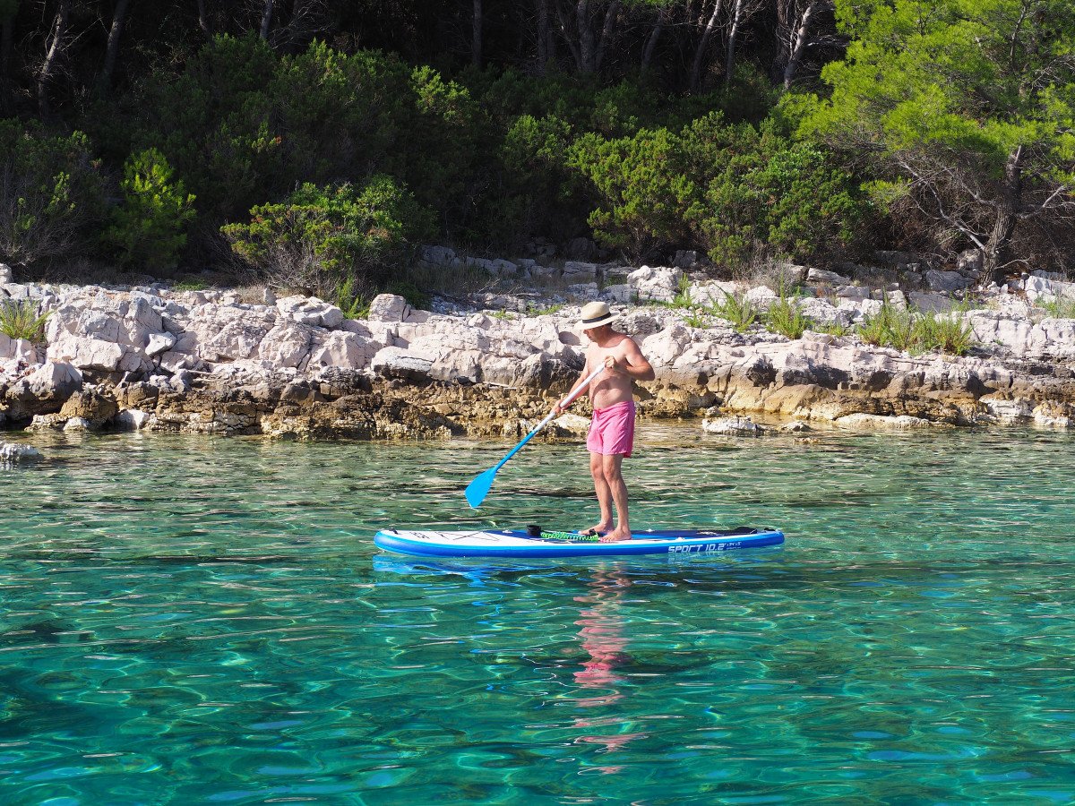 Day trip by sailboat in the Adriatic Sea