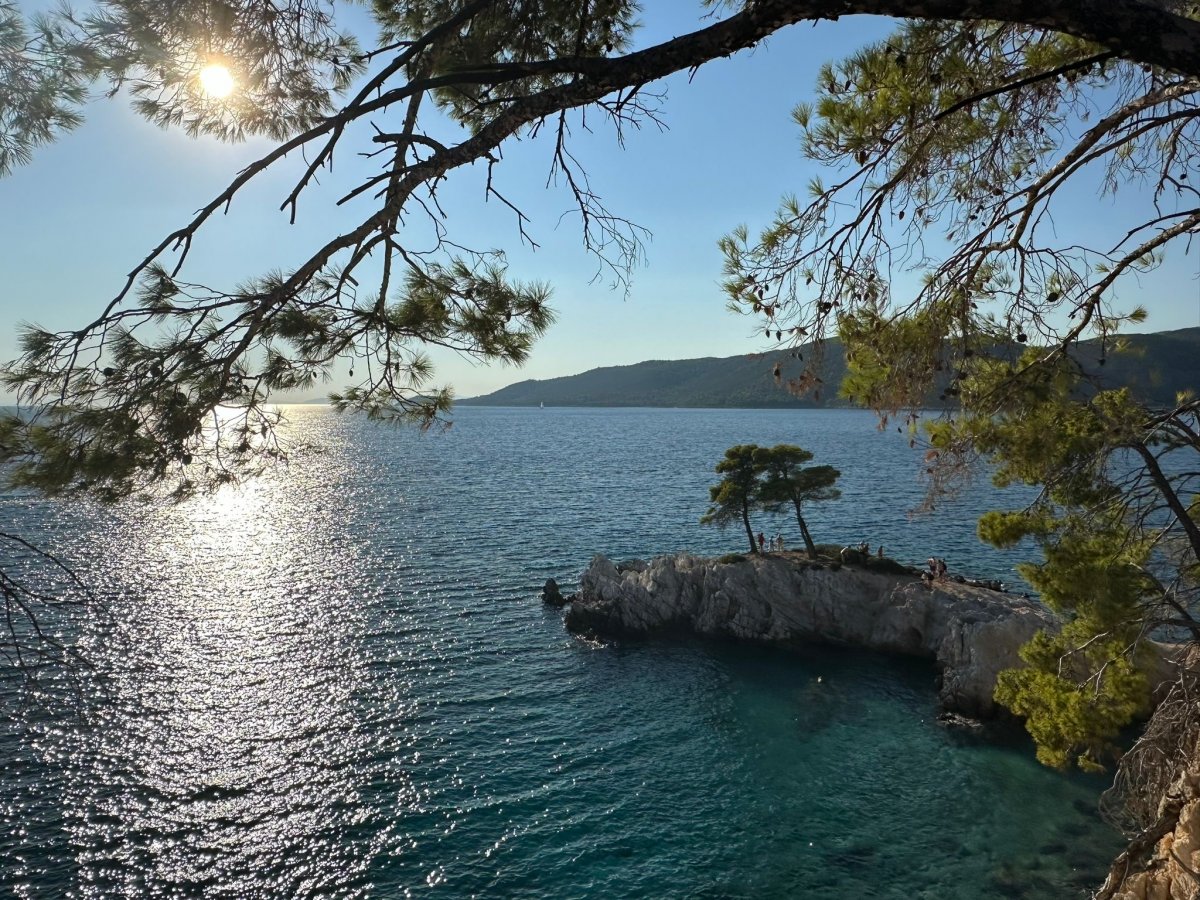 The crystal-clear waters of the Sporades Islands