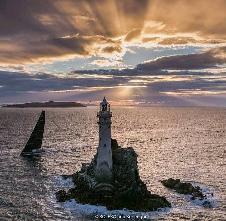 Embarcaciones en la regata Rolex Fastnet